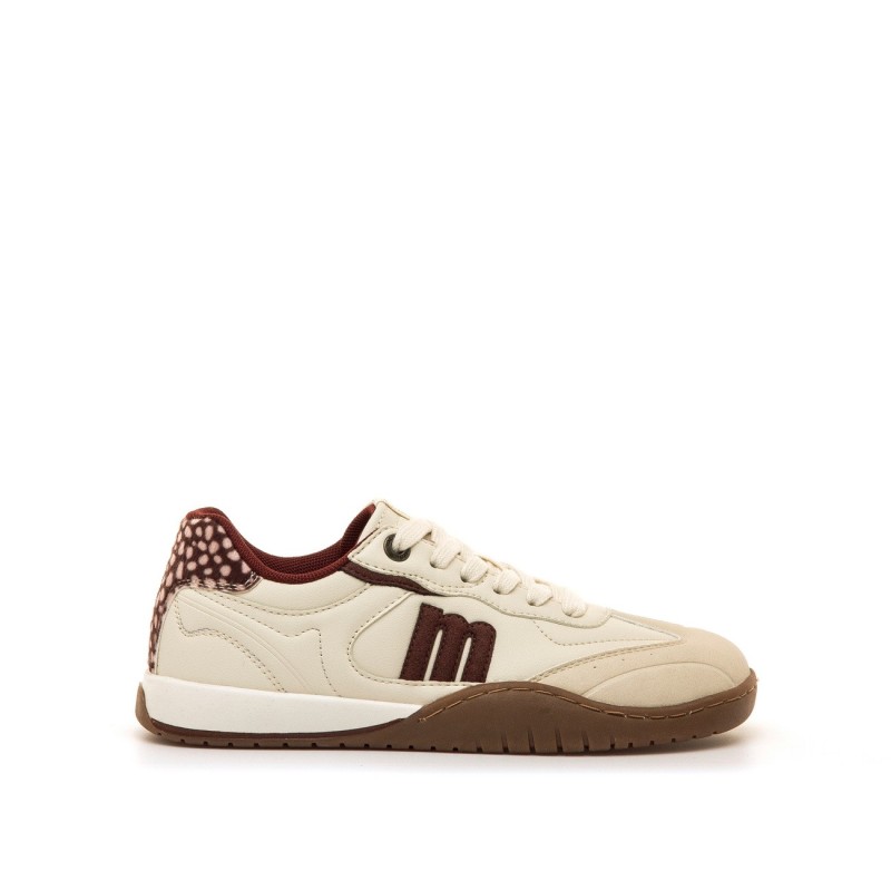 Zapatillas deportivas mujer MUSTANG 85515 C61030 DEPORTIVO BAREFOOT CRUDO/BURDEOS 39853 26I