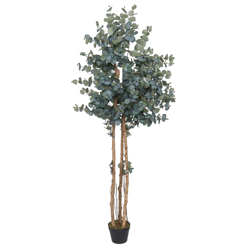 Wonderlust Deco - Planta eucalipto decorativo artificial verde 65x50x180h cm Verde 65x50x180h cm
