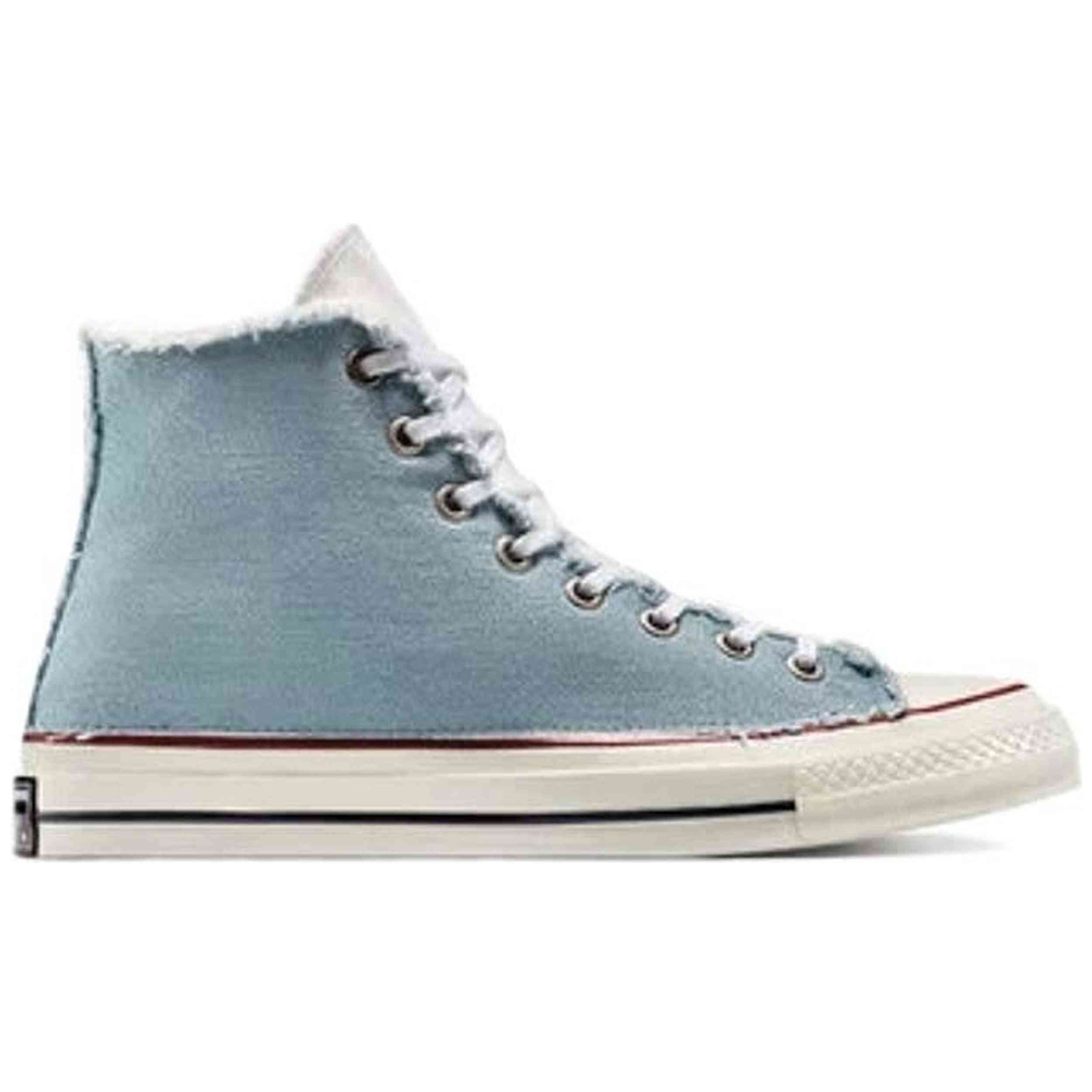 Zapatos Converse modelo Converse Chuck 70 Canvas Ltd "Frayed Denim" para Mujer en color Azul