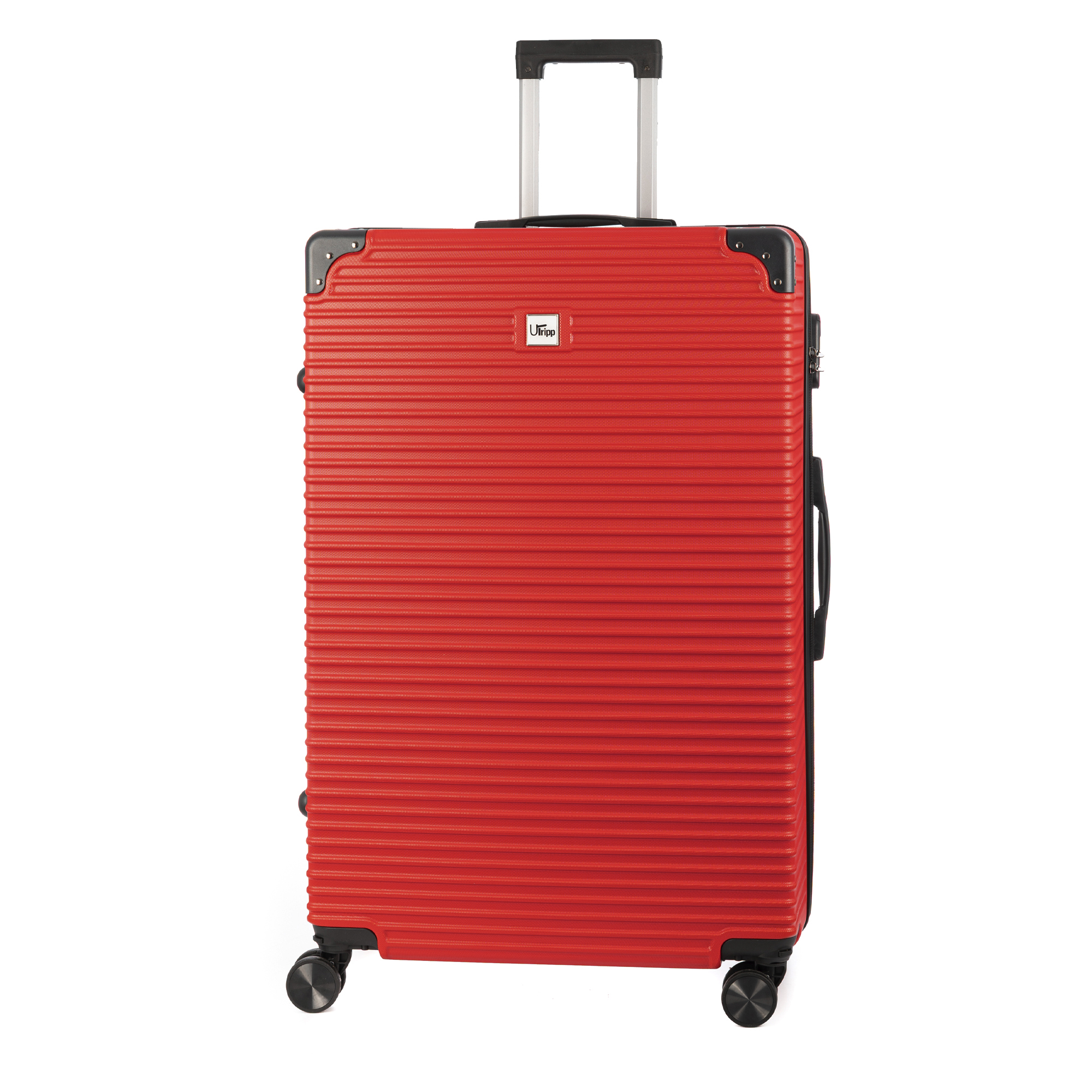 DAM.Maleta gran volumen trolley rígida ultraligera, de ABS de alta resistencia con esquinas reforzadas. Cerradura numérica y 4 ruedas dobles extraíbles y giratorias 360°. 54x32x80cm
