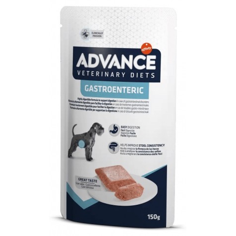 Advance Veterinary Diets Gastroenteric Sobres Para Perros 8 X 150 Gr