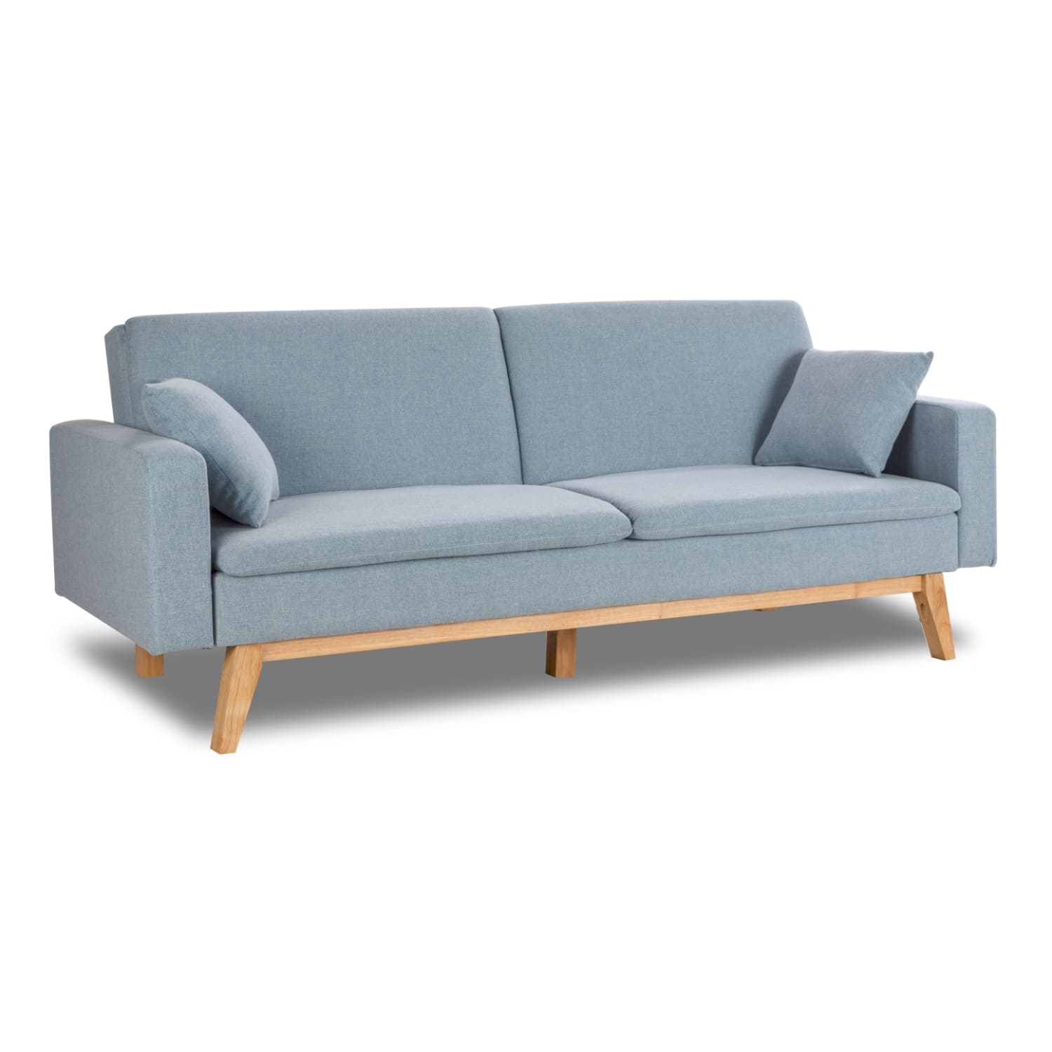 Nalui Sofá Cama Reine Azul Celeste 3 Plazas