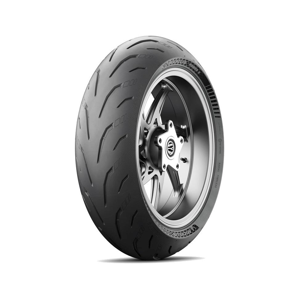 Cubierta Neumático Moto Power 6 180/55 Zr 17 M/C (73W) Tl 9007081