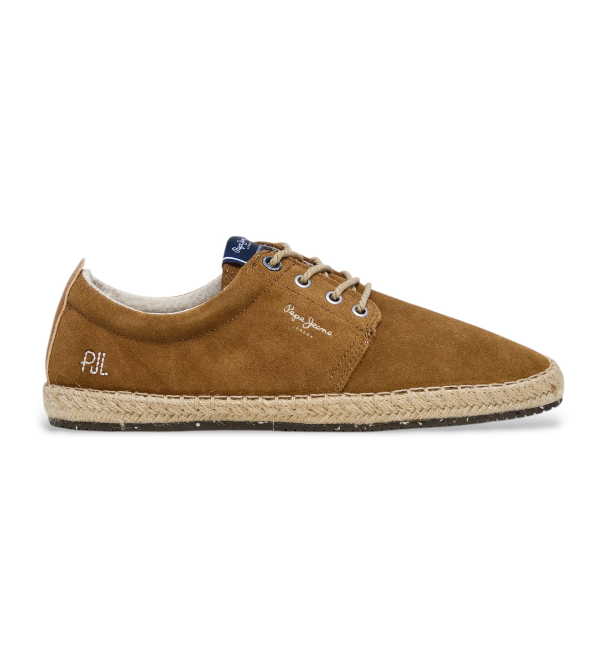 Pepe Jeans | Hombre | Zapatos blucher de piel Tourist West marrón