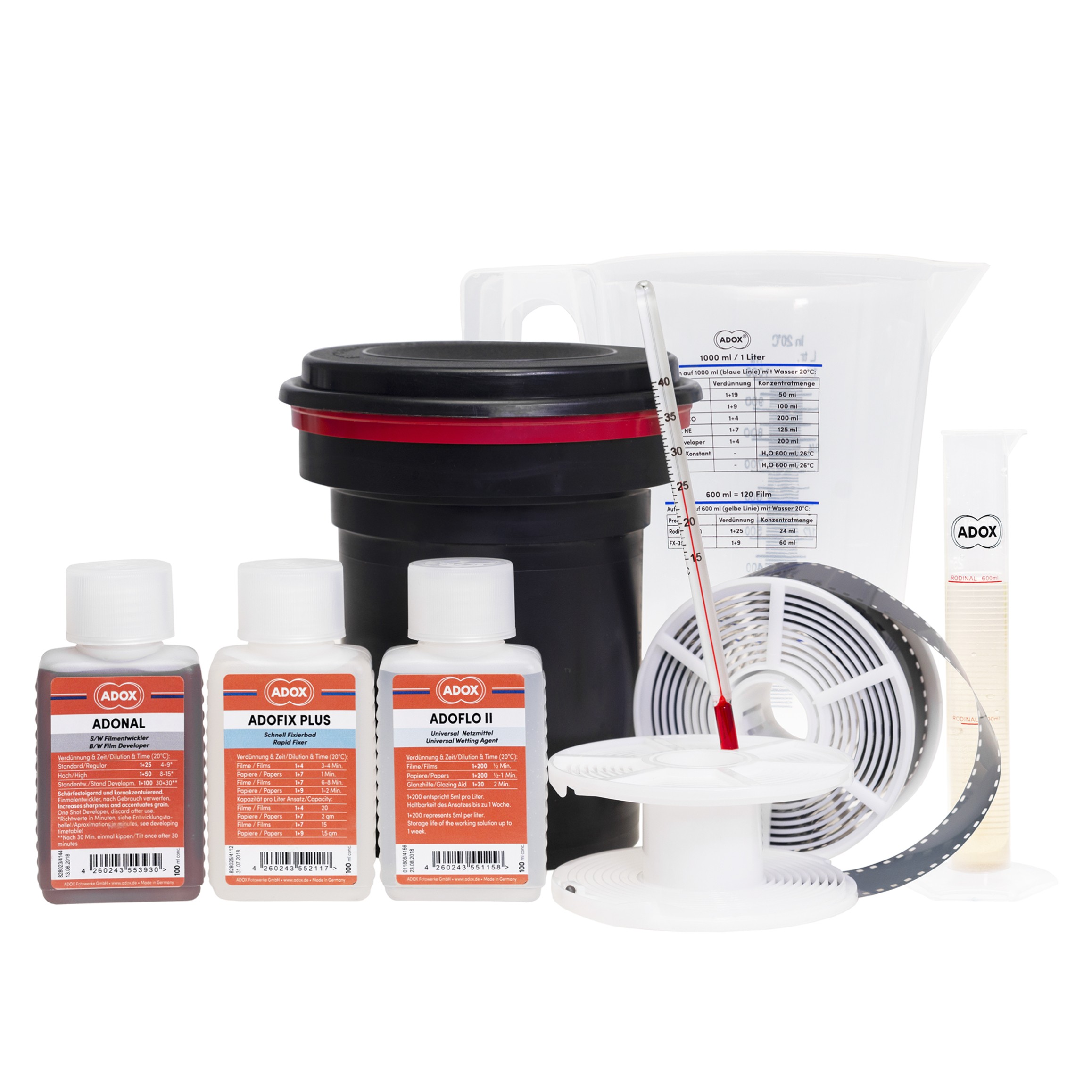 Adox Starter Kit Revelado Básico Fotografía analógica Cuarto oscuro
