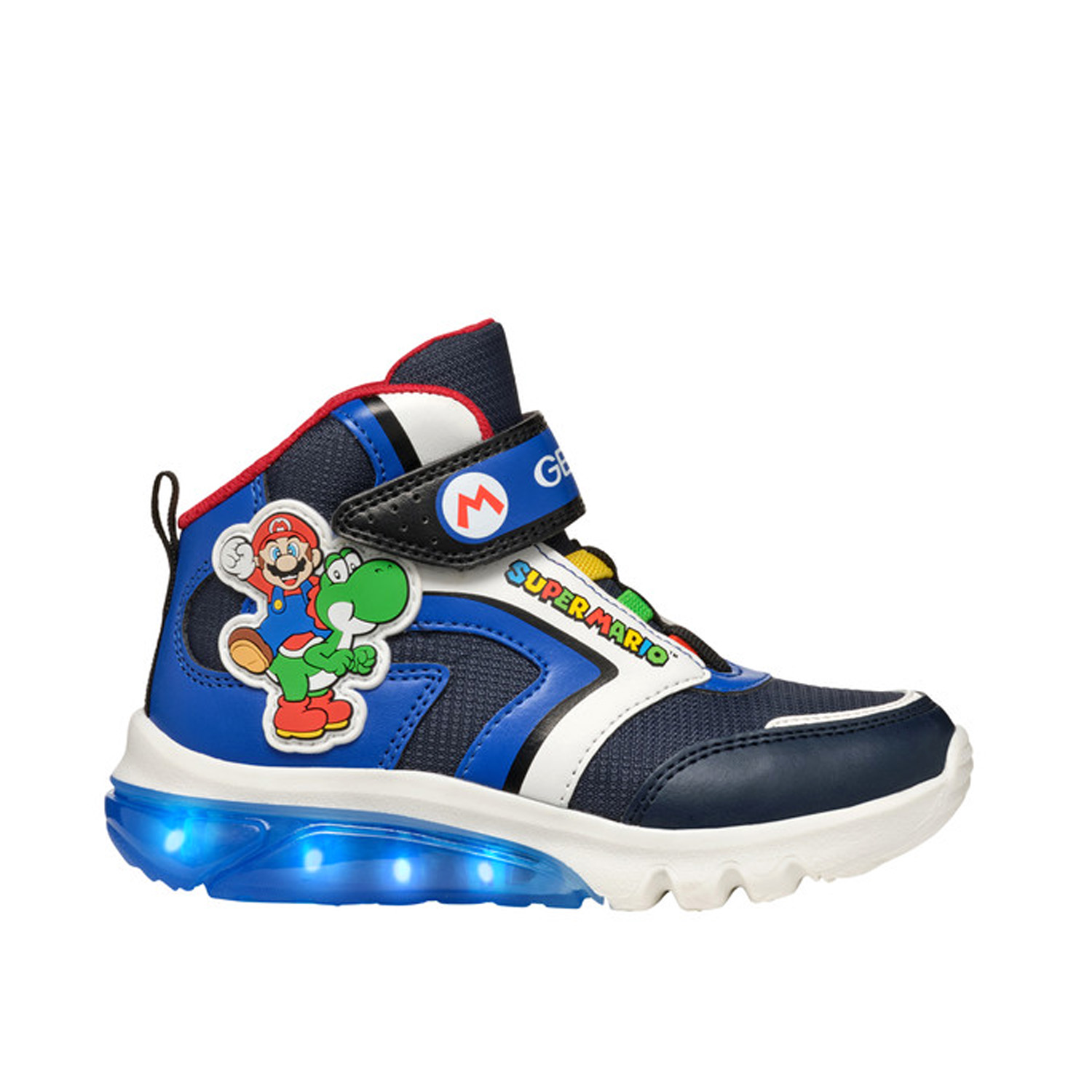 Geox - Polacchino blu J46LBJ-C4226