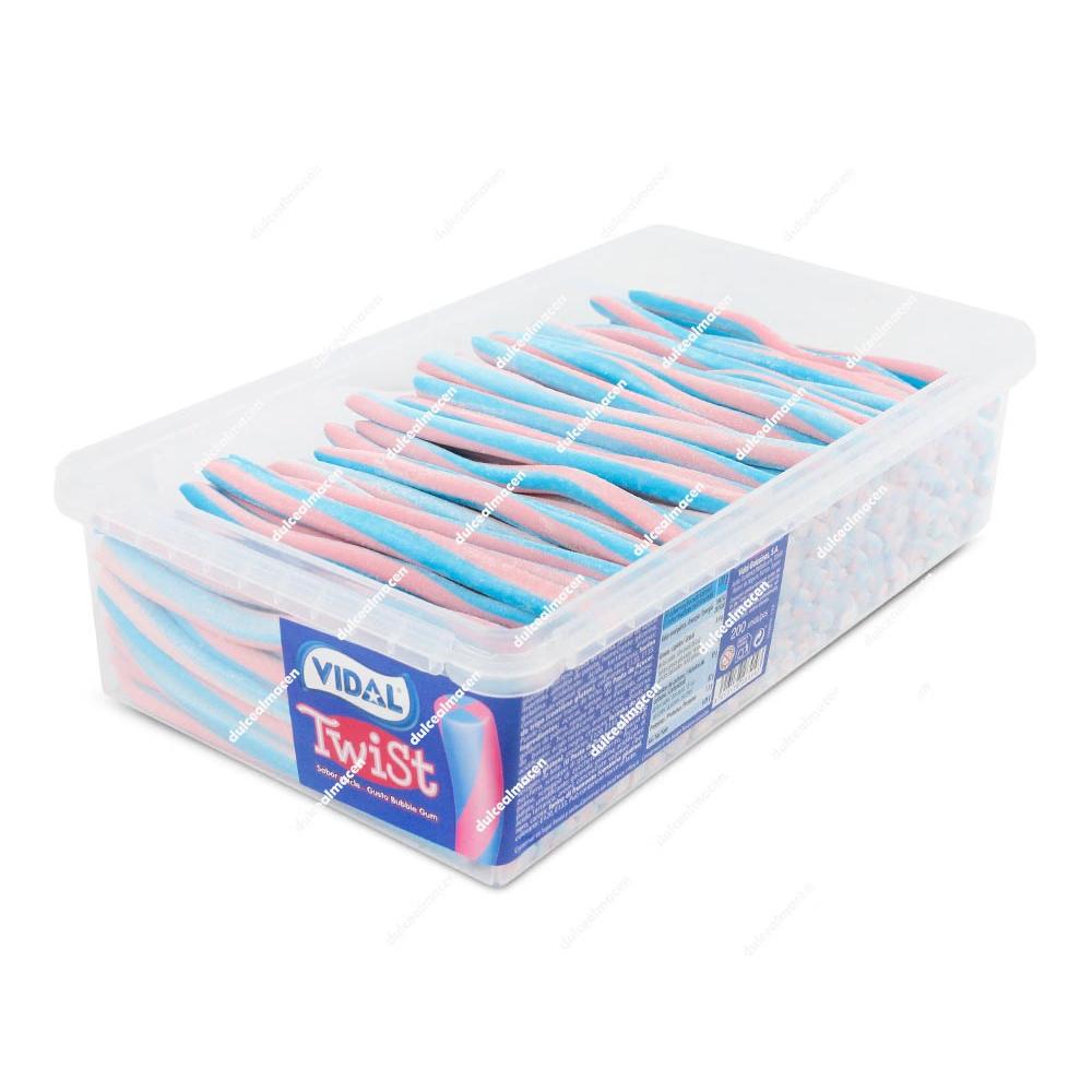 Vidal Rellenitos Twist Rellenito Sabor Chicle 200 uds