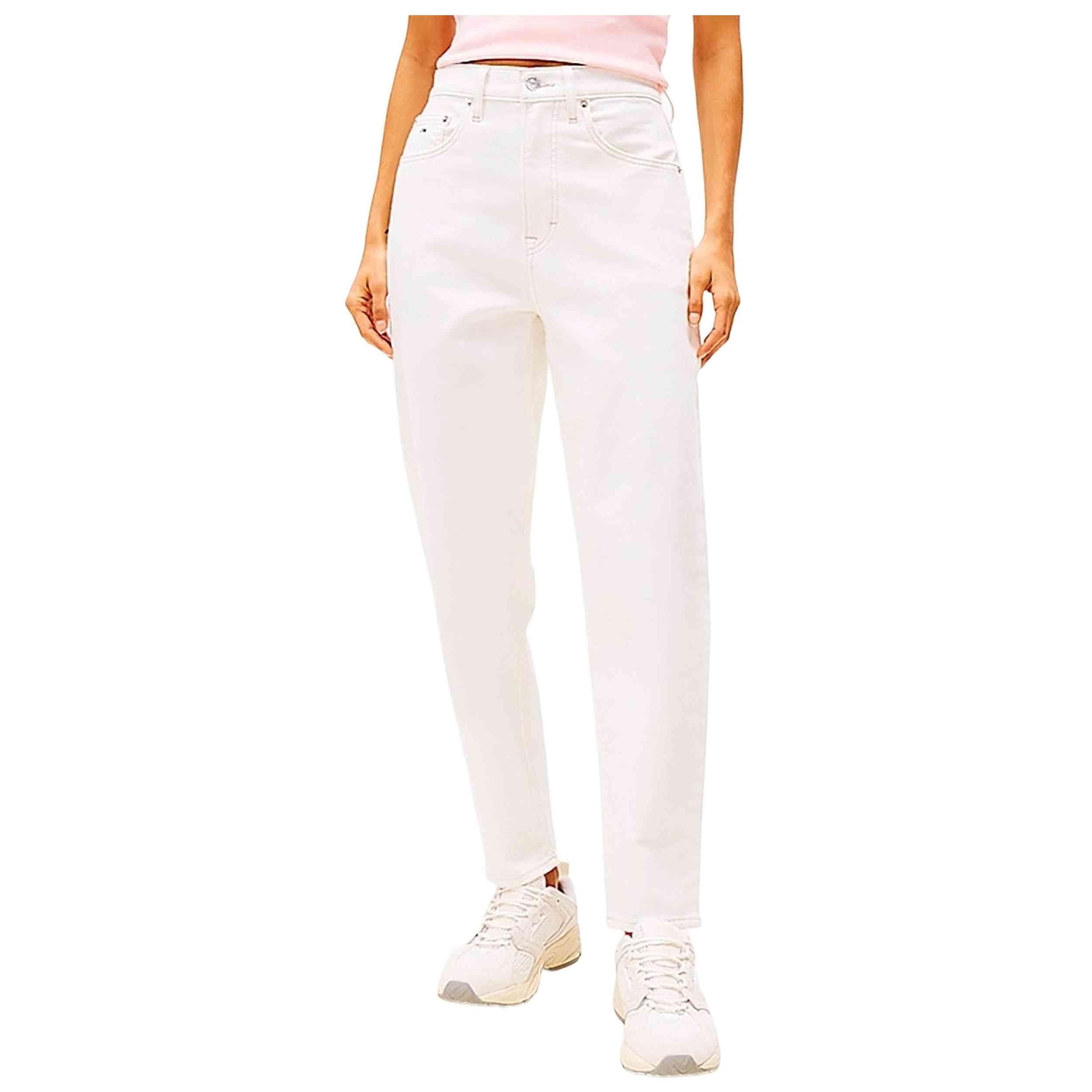 Vaqueros Jeans Tommy Hilfiger modelo DW0DW20042 para Mujer en color Blanco
