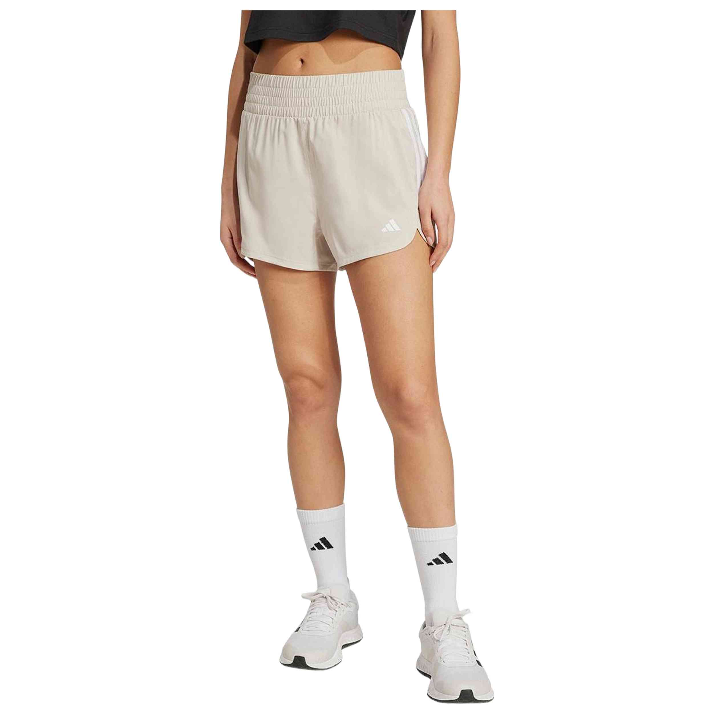 Pantalon Corto Adidas modelo JD2295-3-C para Mujer en color Beige