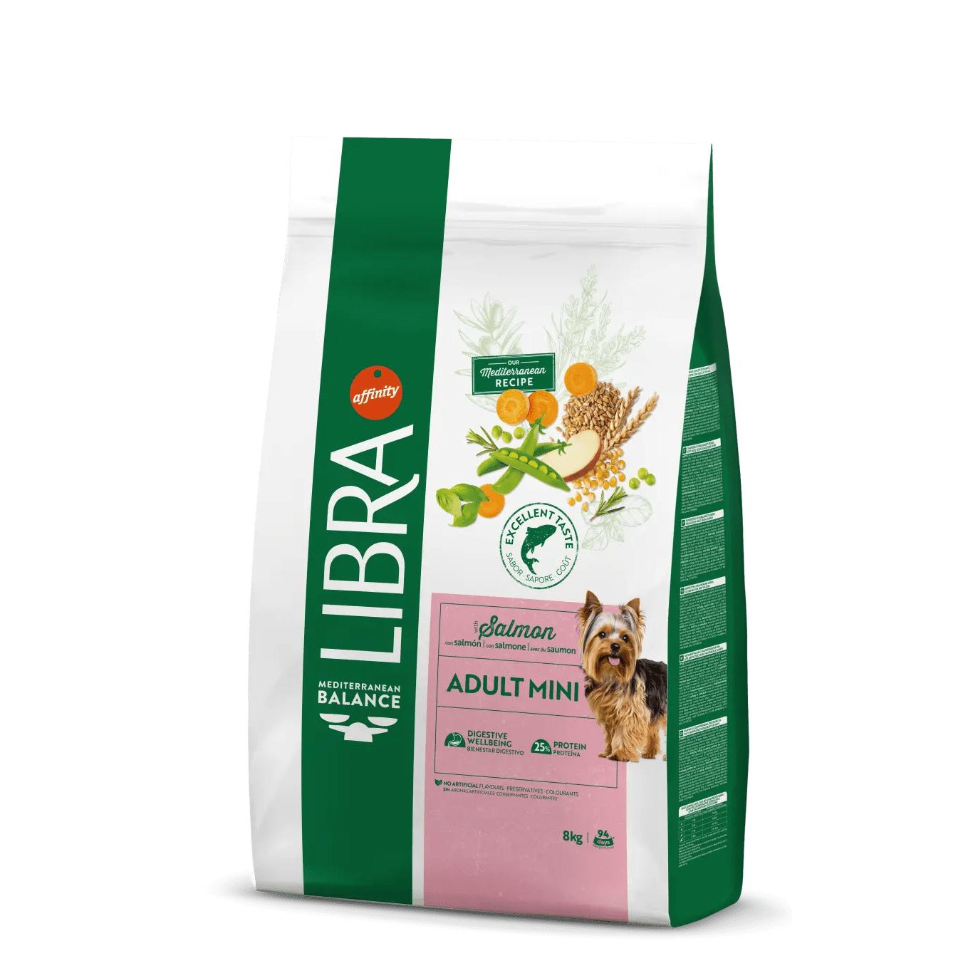 Libra Adult Mini con Salmón - Pienso para Perros Mini con Salmon