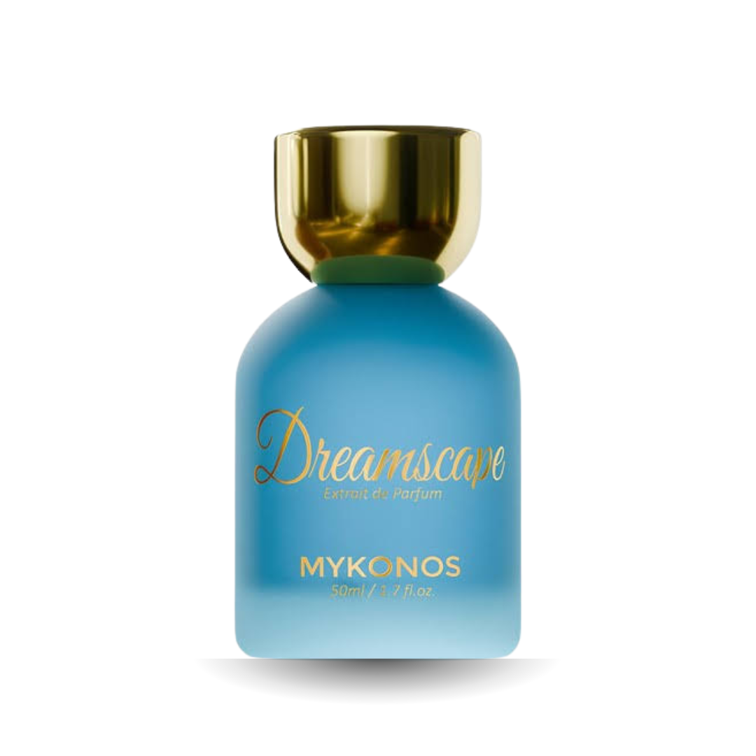 MYKONOS - Perfume Dreamscape Extrait de Parfum 100 ml con notas de mango, ruibarbo y vainilla para hombre y mujer