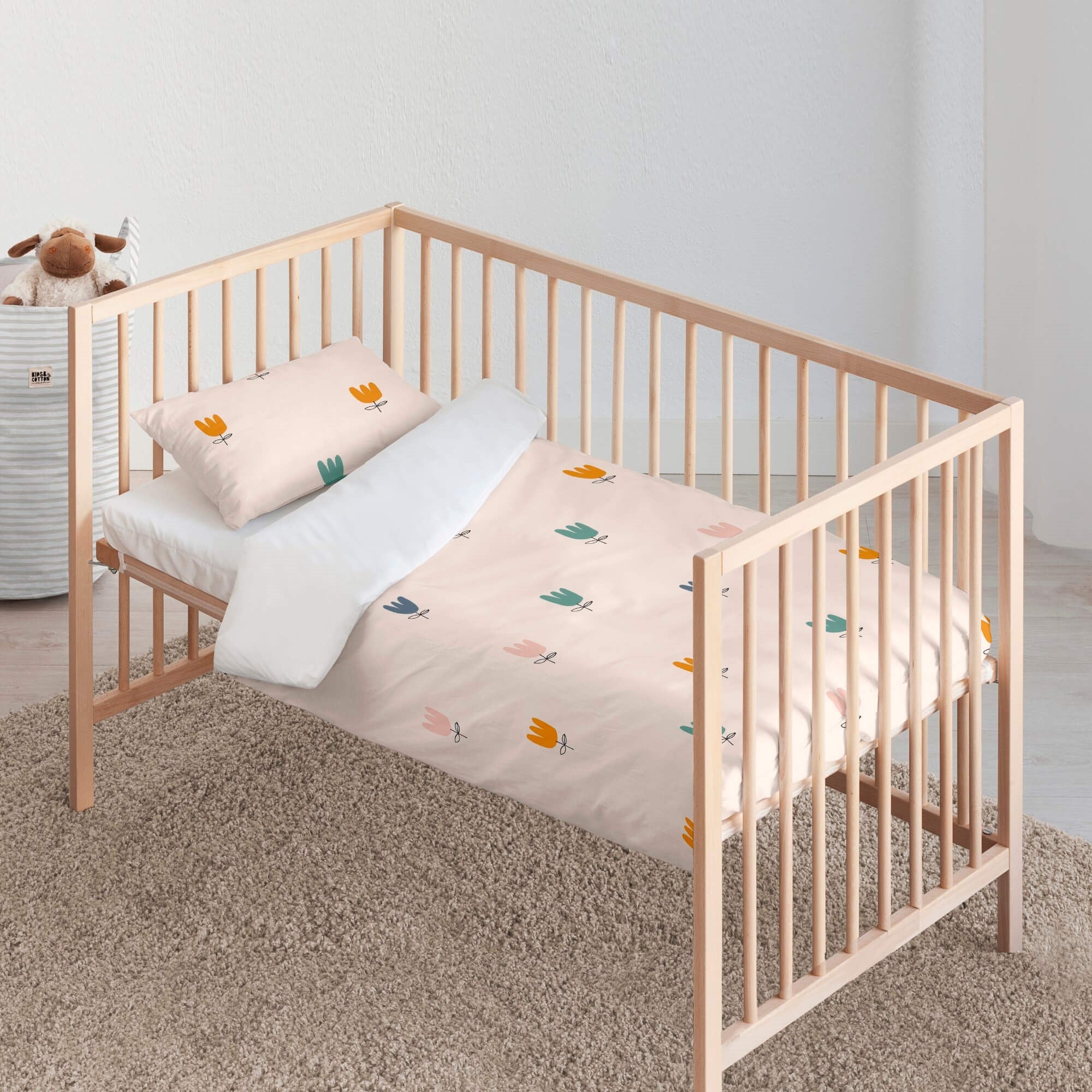 BL Belum | Funda nórdica Cuna | Funda nórdica Cuna algodón ecológico | Funda nórdica Cuna Bebe | Funda nórdica Cuna Dormitorio | Funda nórdica (Cuna de 70 (115x145))