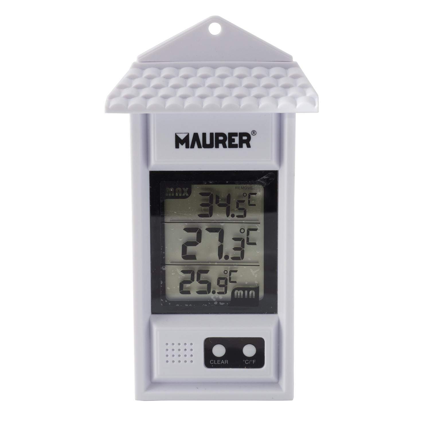 SANCO STORE - MAURER Termometro Digital Interiores / Exteriores Con Indicador De Temperatura Maxima y Minima