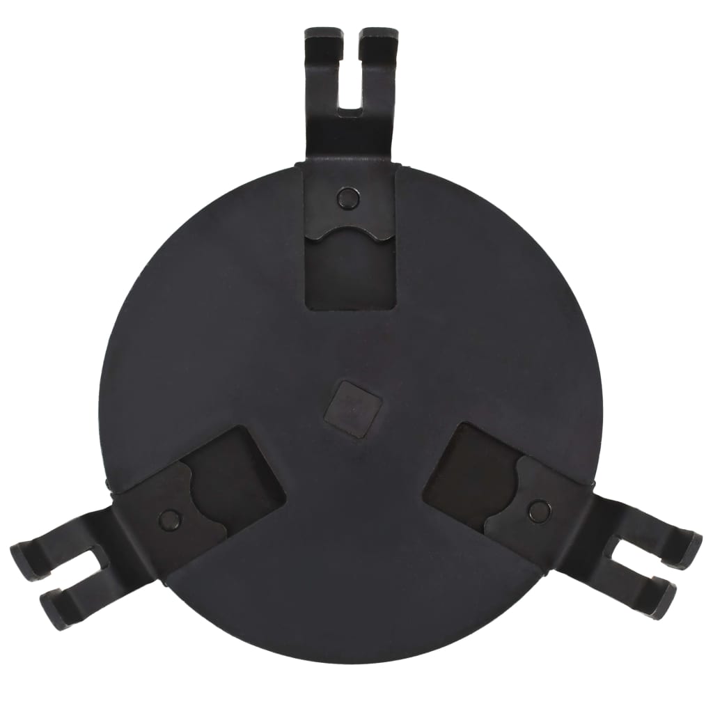 vidaXL Llave para tapa de tanque de combustible 3 garras 89-170mm