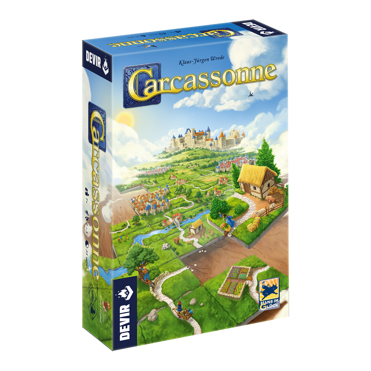 Devir Carcassonne - Juego De Mesa Clásico Devir