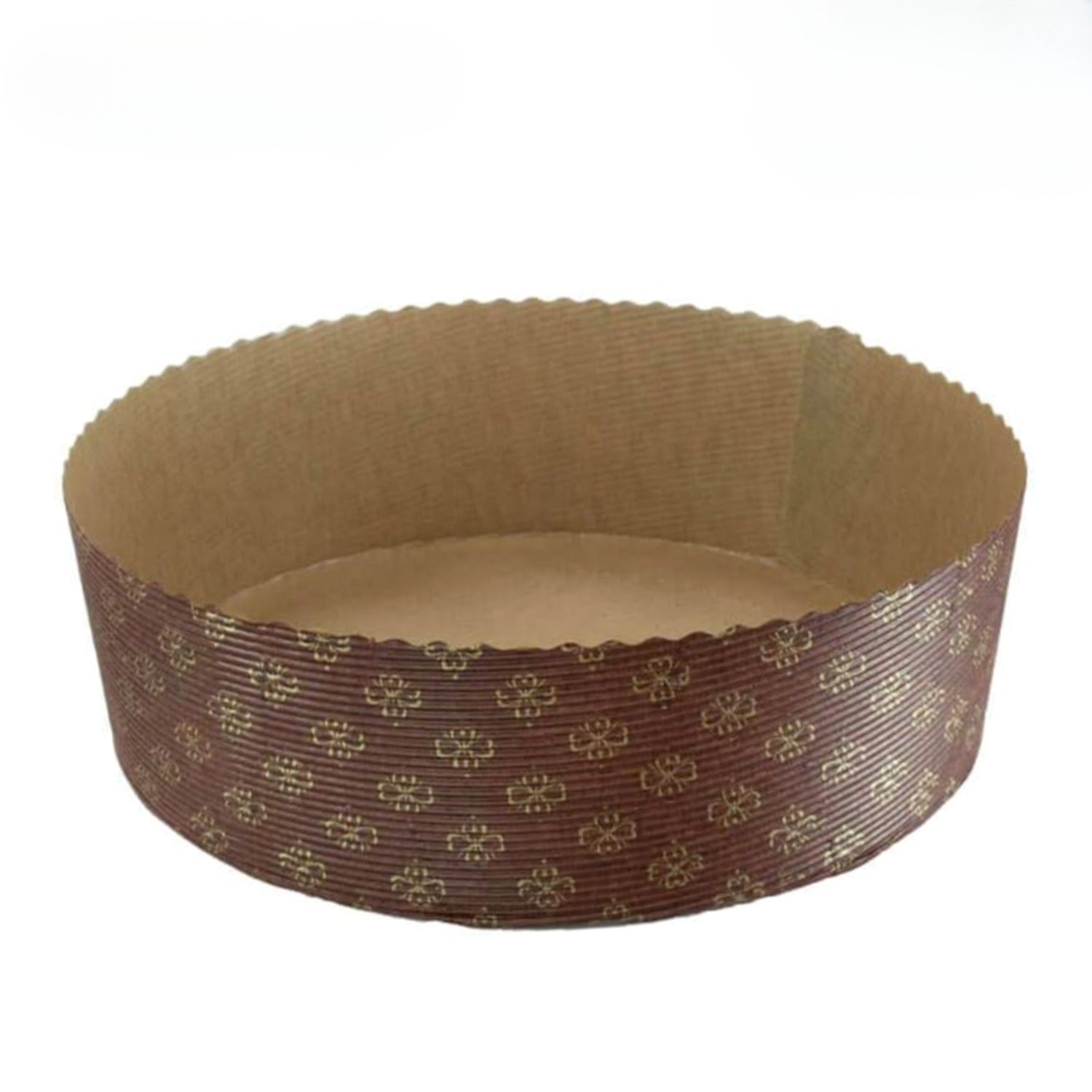 Molde De Papel Para Bizcocho Bajo - 24 X 8 Cm (3 Unidades)