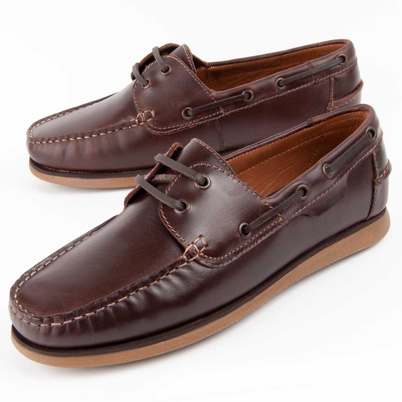 Náutico De Piel Para Hombre. Purapiel Puranautic7 102733
