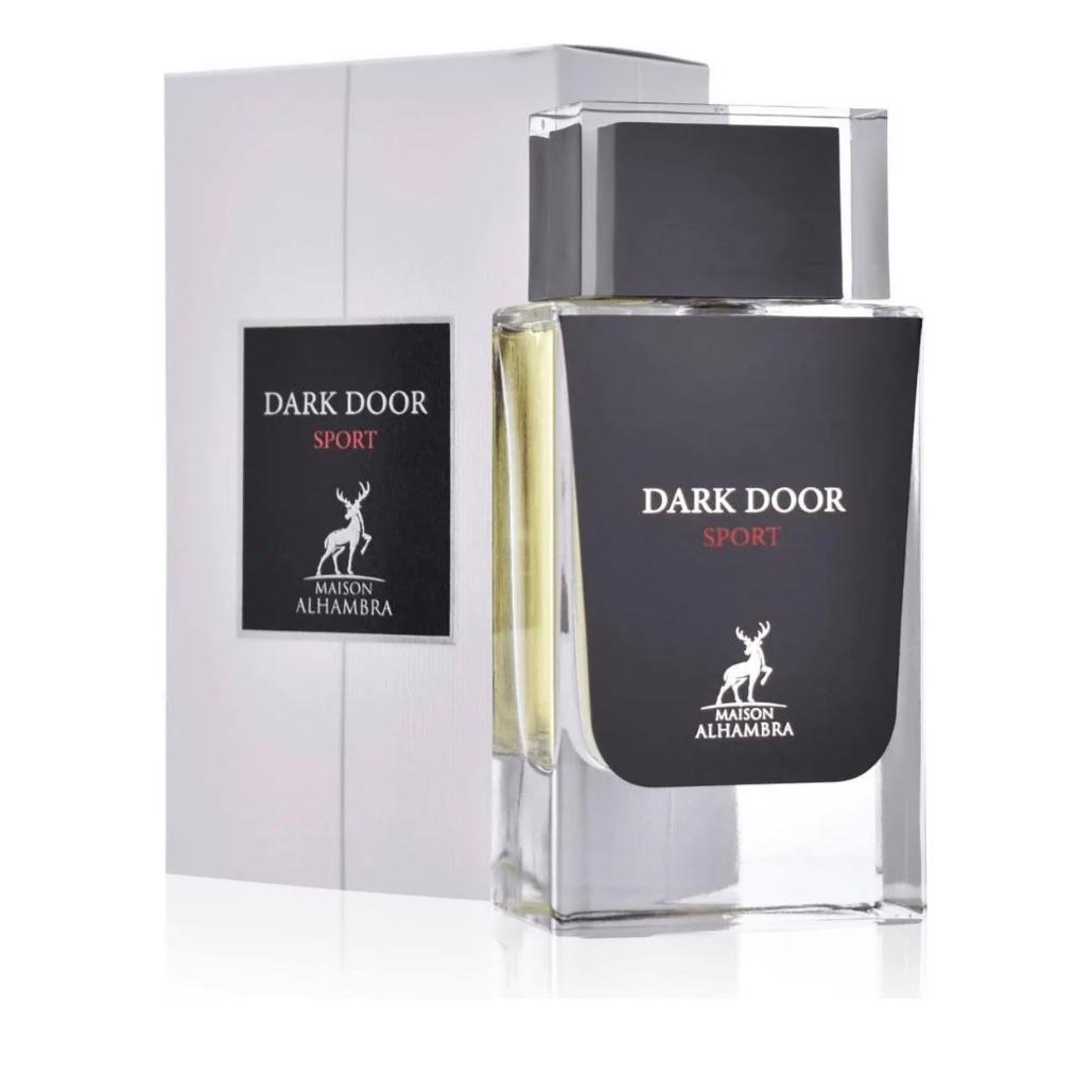 Perfume Dark Door Sport Maison Alhambra 100ml - Fragancia Envuelve con Misterio y Elegancia