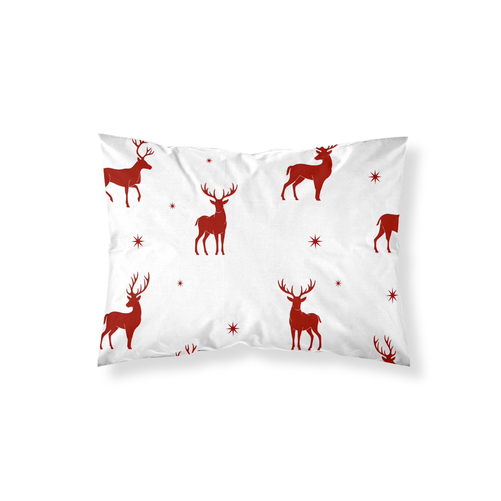 Funda de almohada de Navidad Laponia, 100% poliéster