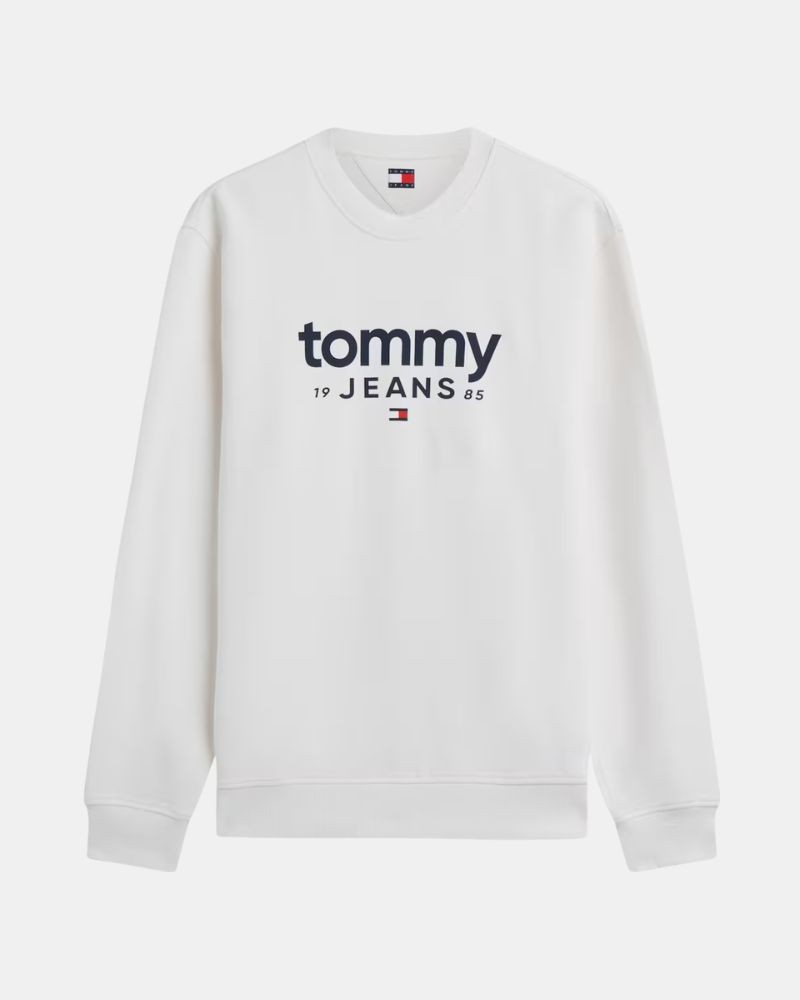 TOMMY HILFIGER DM0DM23392YBH Sudaderas Manga larga Hombre Blanco