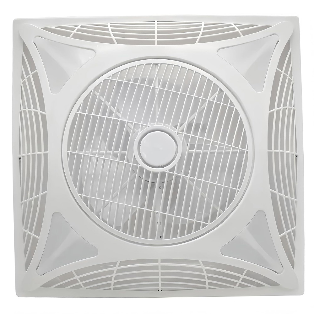 Ventilador de Techo OStark con Luz LED Retráctil 106cm, 3 Aspas, Potencia Total 72W, Sin APP, con Mando a Distancia, Temporizador, 6 Velocidades, 3 Temperaturas de Luz, Función Verano-Invierno, Silencioso, Blanco Ostark-leduni