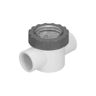 CA Reemplazo de piscina Camique de PVC con antirretorno en transparente (V501A)