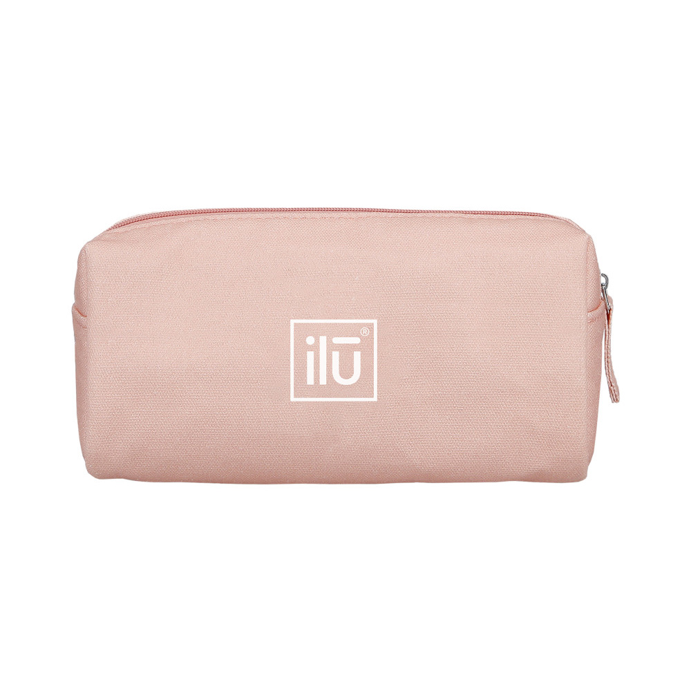 ilū Cotton Beauty Bag Orange - bolsa de maquillaje