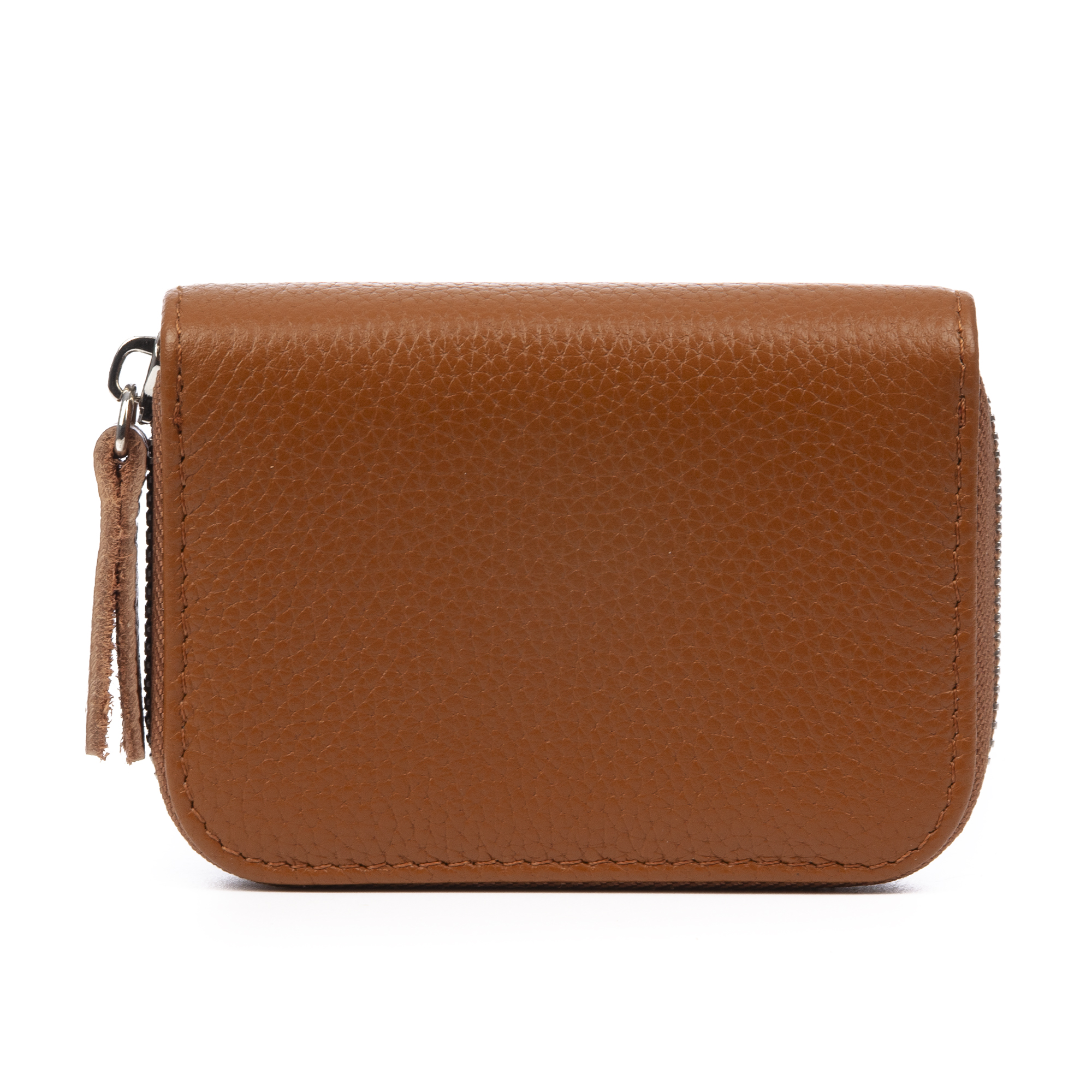 FIRENZE ARTEGIANI Balocco cartera tarjetero mujer. Piel auténtica Dollaro. Fabricado en Italia 11x2,5x7,5 Cm.