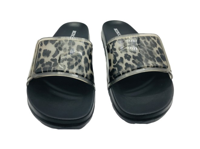 Chancla Pala Mujer Nicoboco Dopard Animal Print, Confort Ergonómico y Agarre Antideslizante, Ideal Playa y Piscina 2026