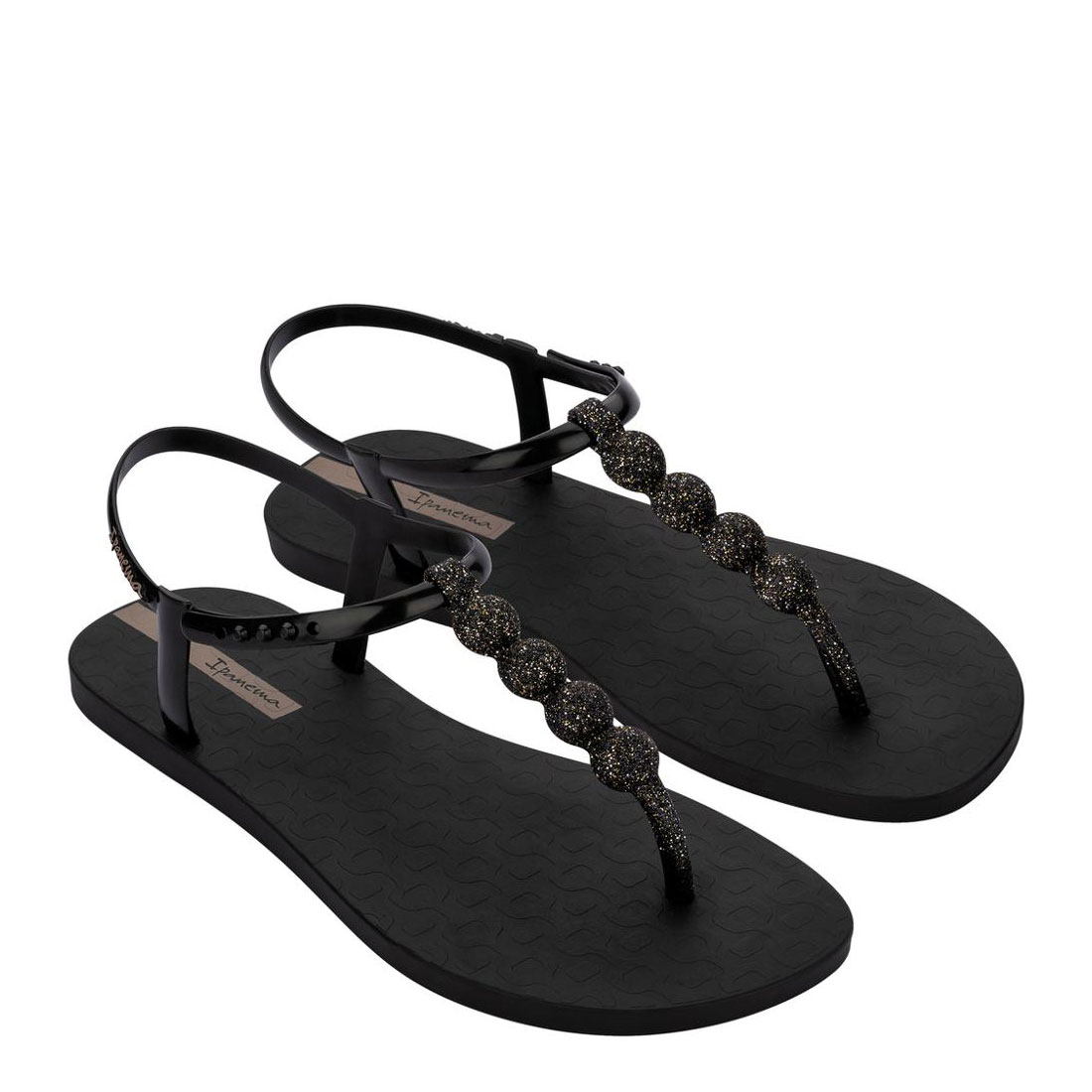 Ipanema Sandalias Negras IP 27299-BD942 , para Mujer