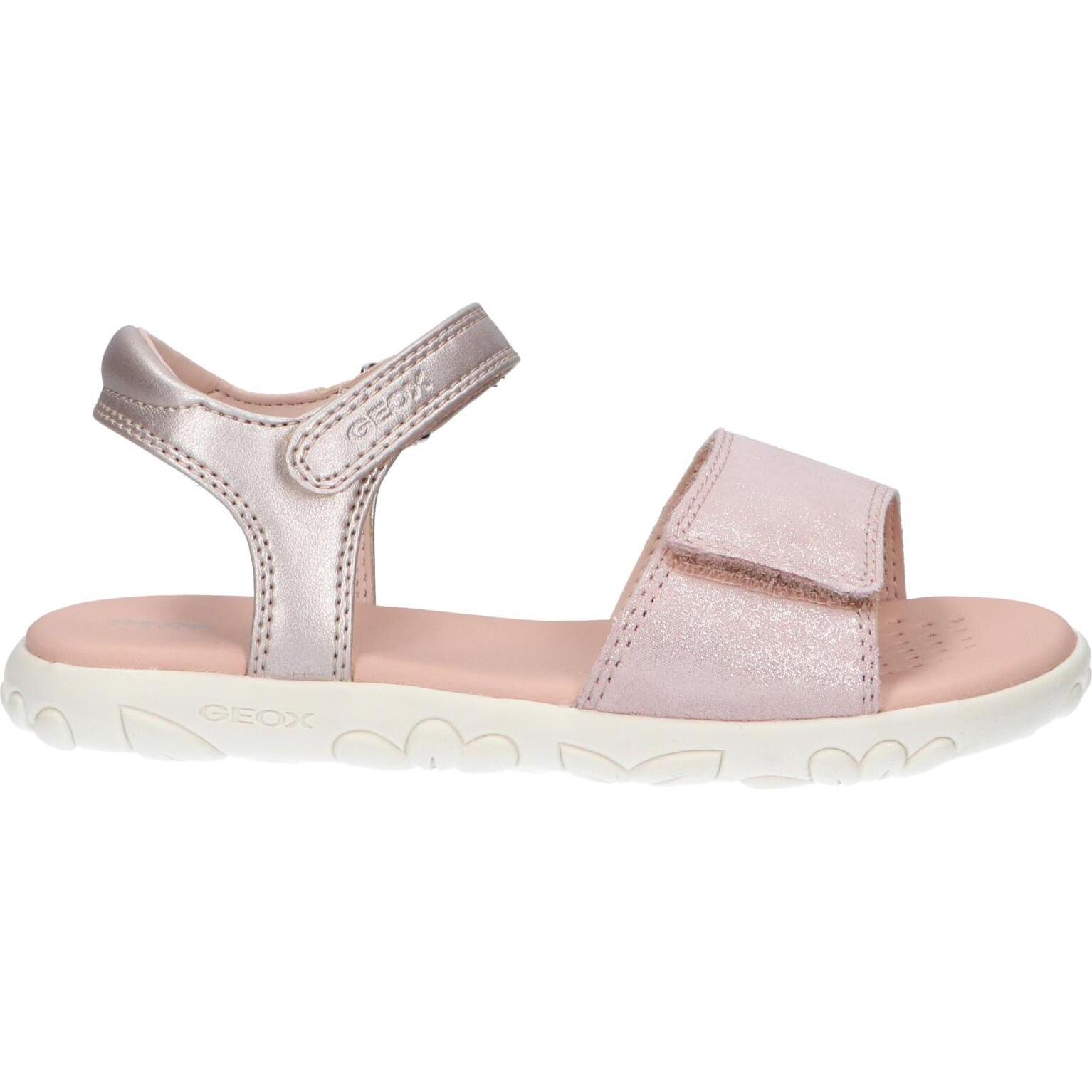 Geox girl's sandals j028za 0manf j sandal haiti c8172 lt rose
