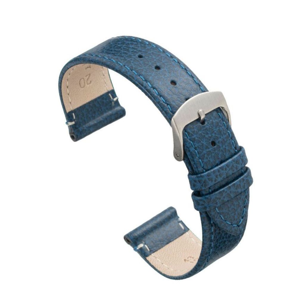 Correa Diloy de Piel color Azul Correas Diloy