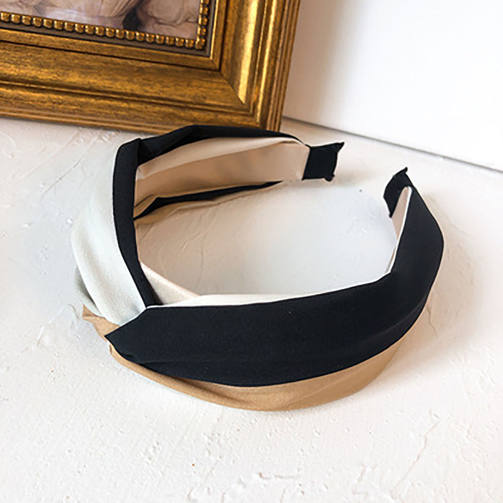 TK Diadema estilo boho retro para mujer, banda ancha para el pelo