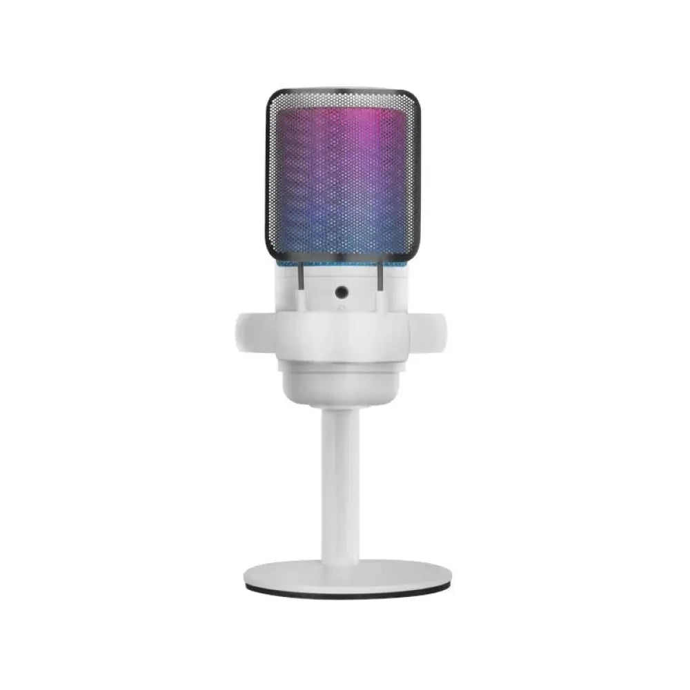 Mars gaming mmic-se ultra high definition argb studio microphone cardioid white