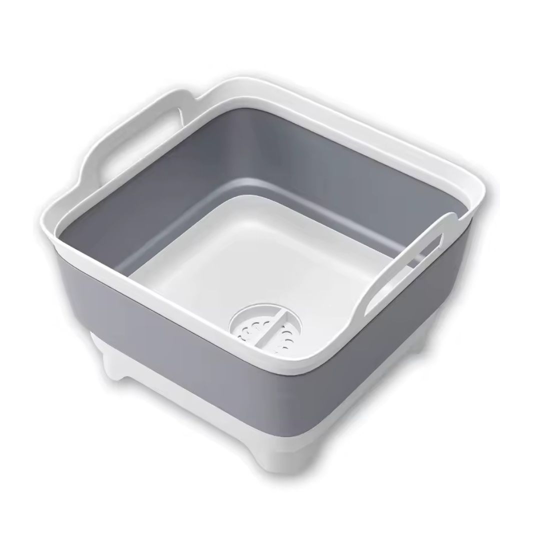 Cubo Fregadero Plegable con Silicona Multifunción para cocina ,Tazón de lavado ,Barreño para la colada ,ideal cocina ,baño ,picnic