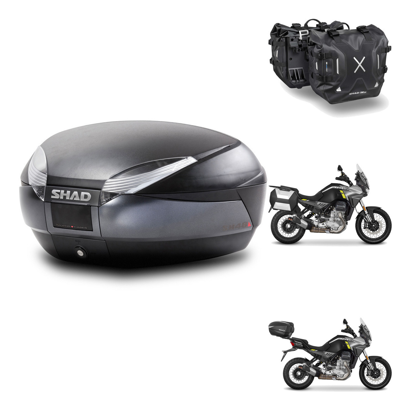 Alforjas Tr30 + Herraje Baul + Herraje 3 KIT-582124