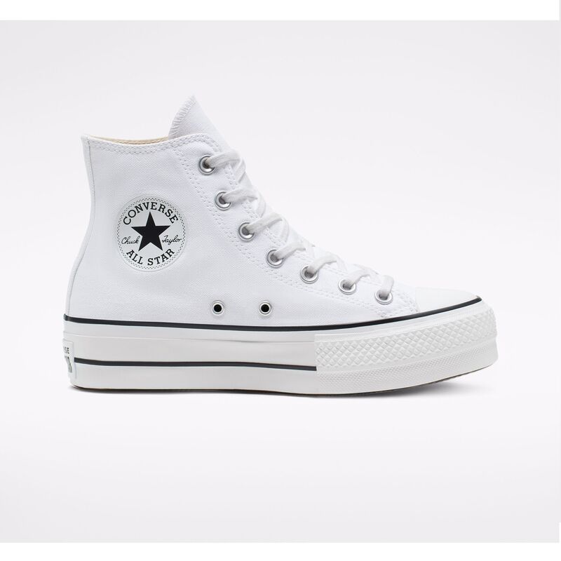 Zapatillas Converse Plataforma   Chuck  Taylor All Star Plataforma bota Blanca |  Clásicas y elegantes  | Estilo Retro Urbano