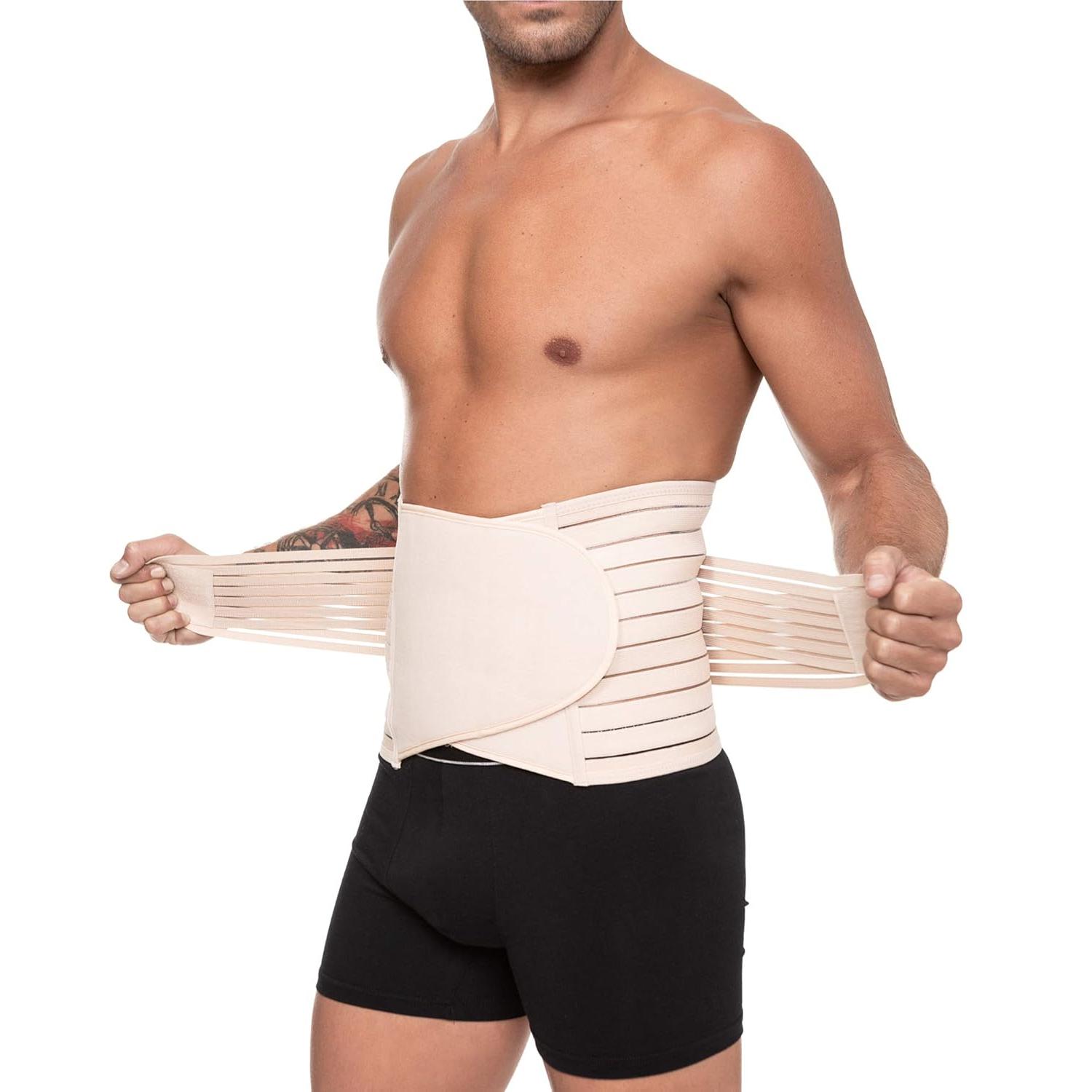 C.A | Faja Lumbar de Soporte | Ajustable | Transpirable | Uso Diario o Deportivo
