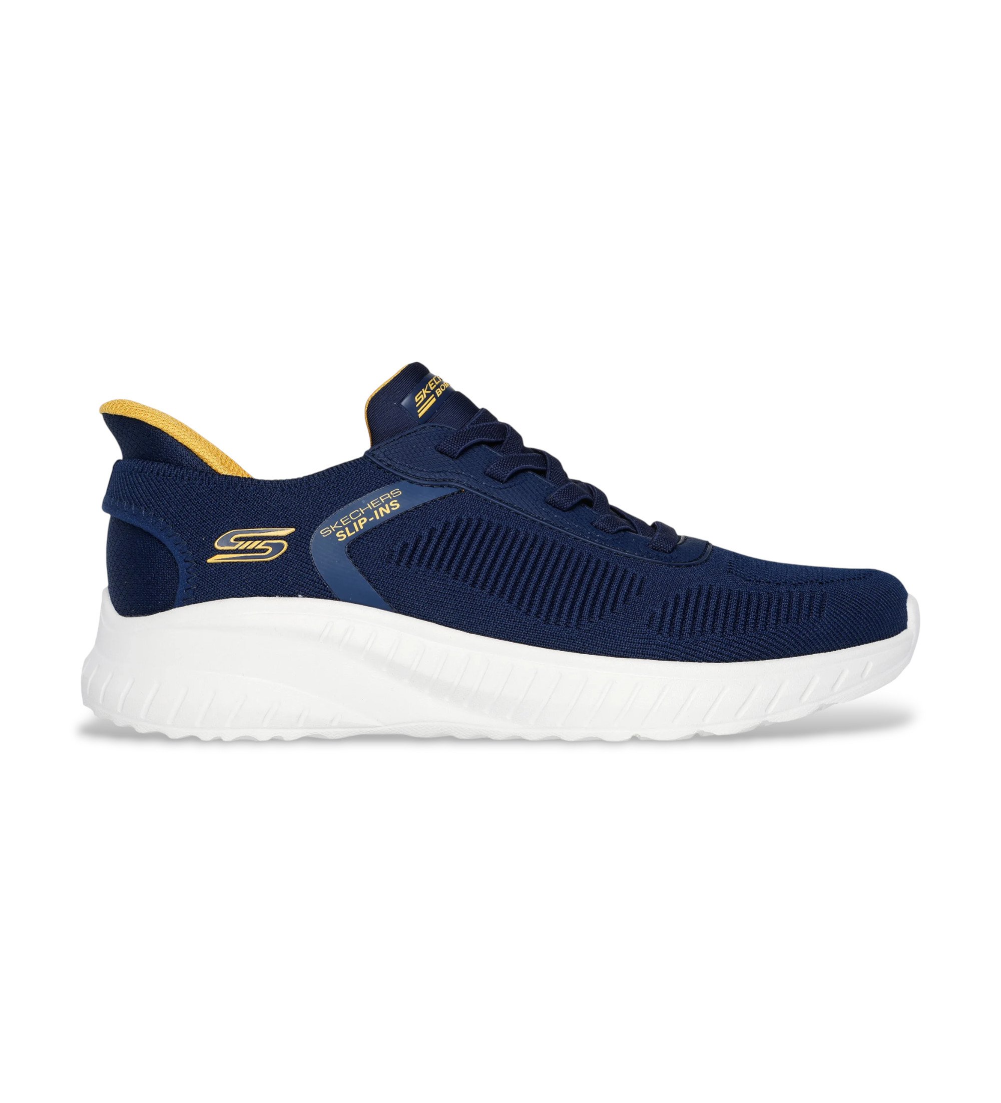 Skechers | Hombre | Zapatillas Slip-ins Bobs Sport Squad Chaos Solid Step marino