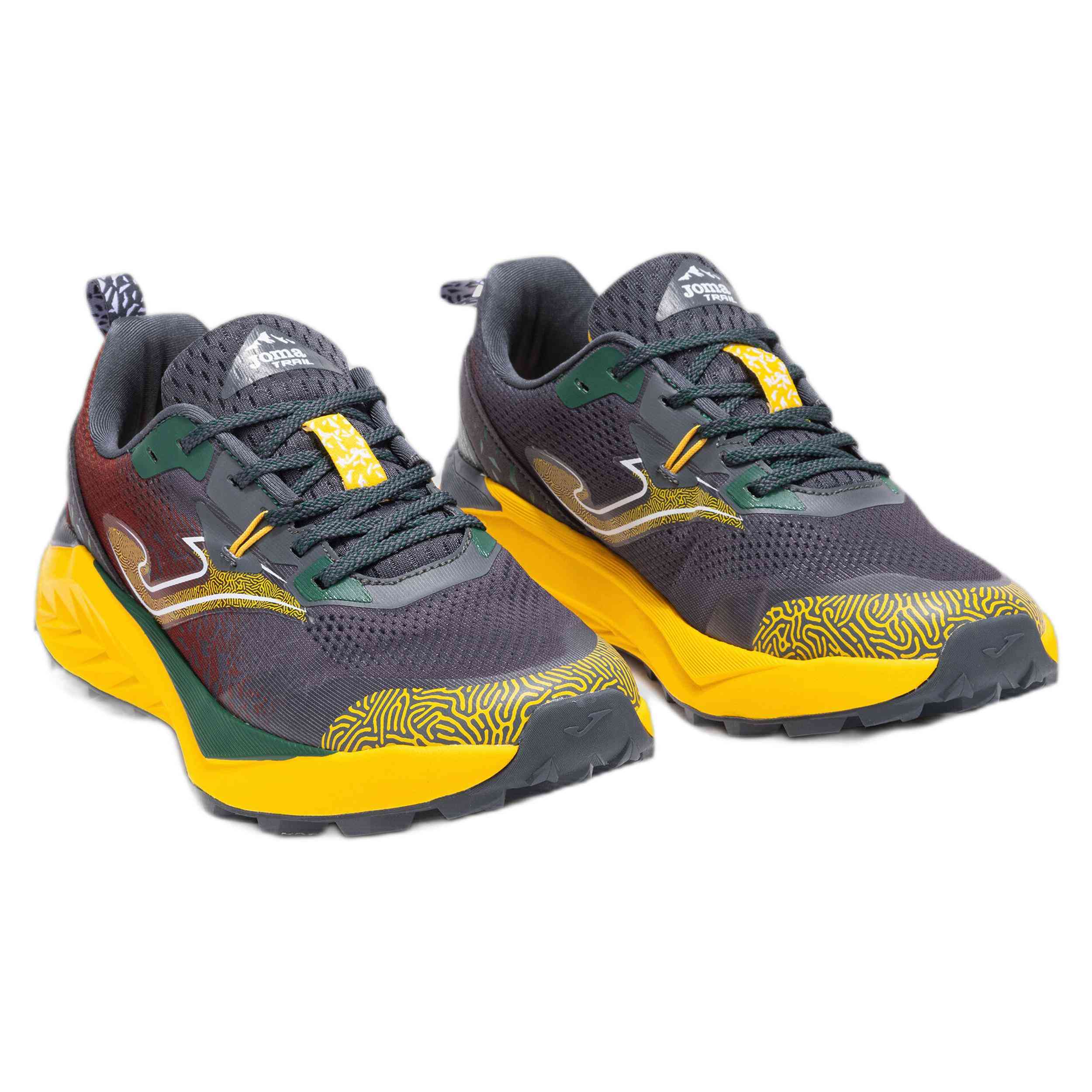 Zapatillas Joma modelo Tundra 2522 Negro Granate