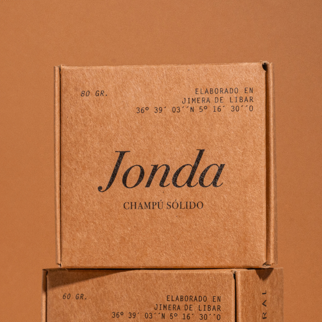 Champú solido Jonda, para cabellos con tendencia a graso