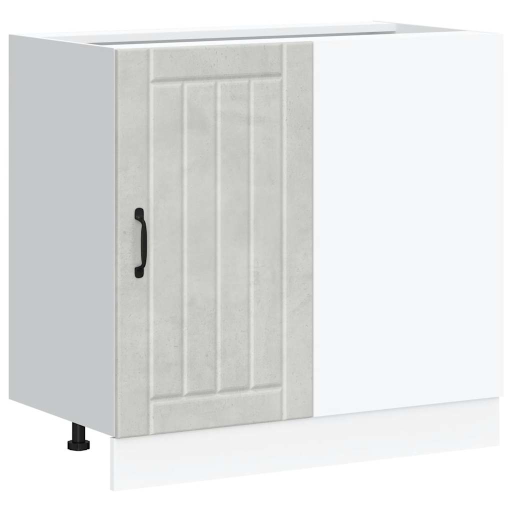 vidaXL Mueble bajo de cocina Lucca madera de ingeniería  86 x 46 x 81.5 cm Multicolor