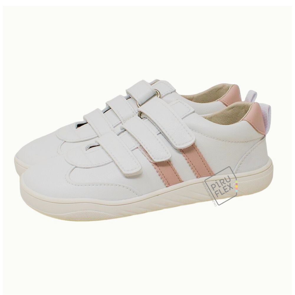 Zapatillas Piruflex modelo Pf6001-2 en color Blanco Y Rosa