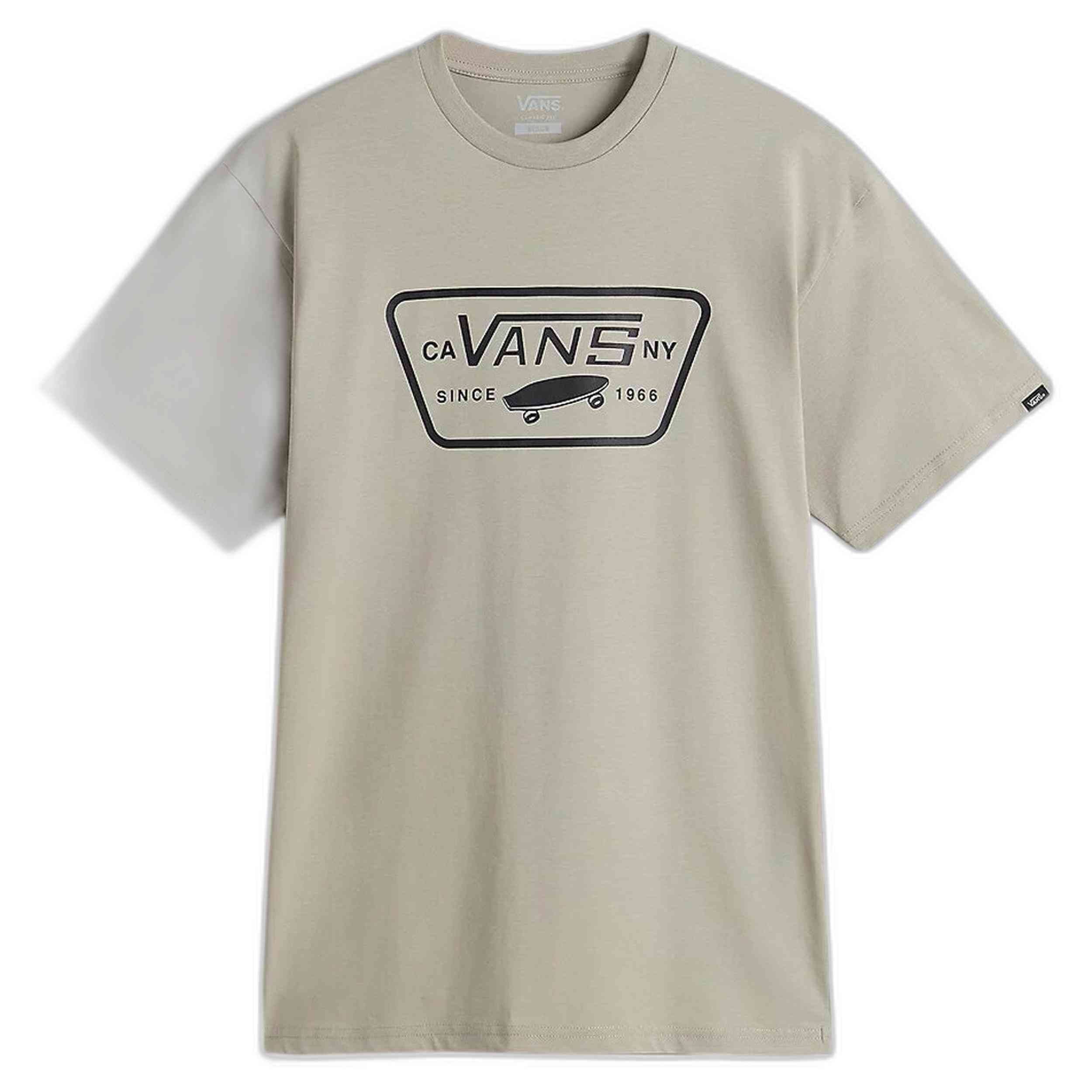 Camisetas De Manga Corta Vans modelo VN000QN8ZUJ1 para Hombre en color Beige