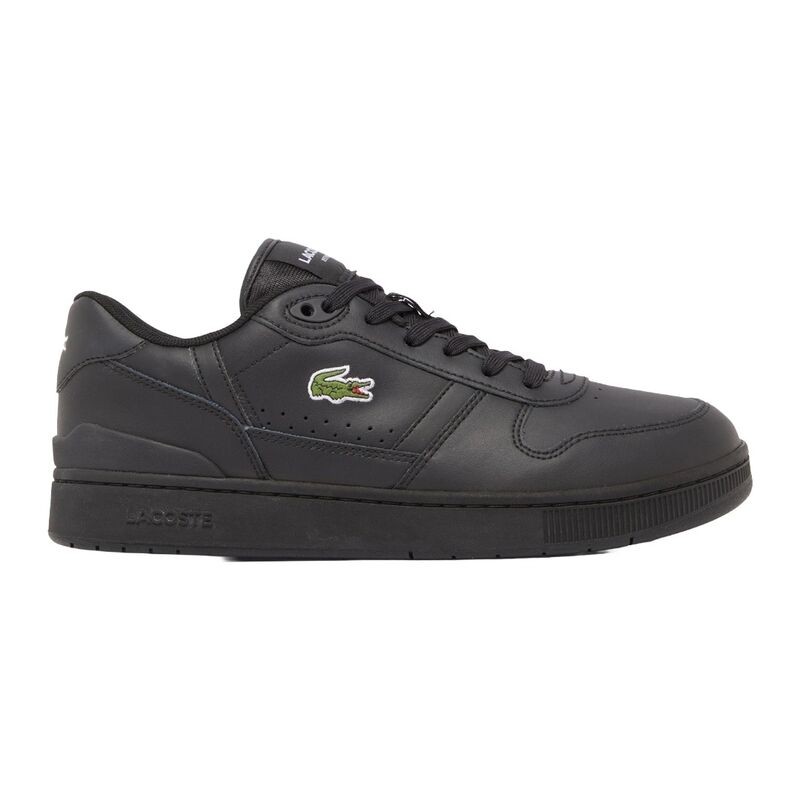 Zapatillas Negras Lacoste T-Clip Set Hombre Modernas y Elegantes