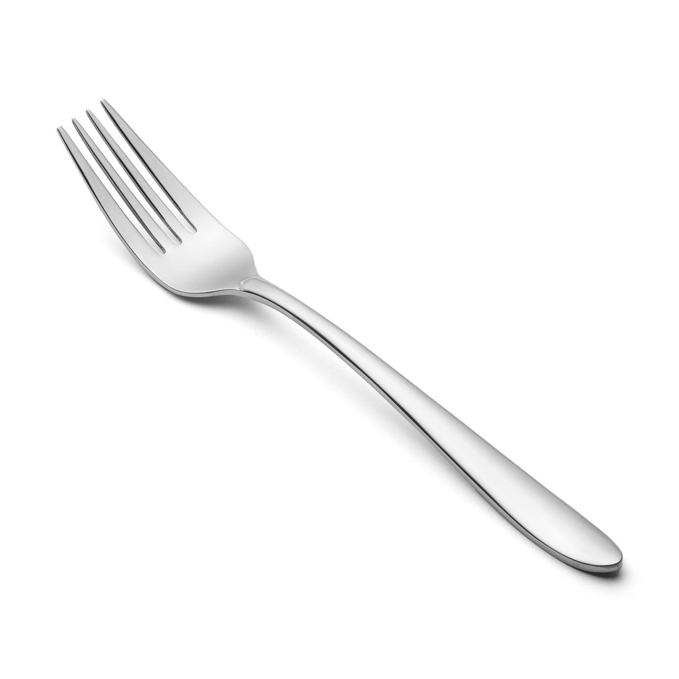 Arcos Tenedor de Mesa Acero Inoxidable 18/10, Monoblock 200 mm, Resistente y Elegante para Cocina, Serie Berlin