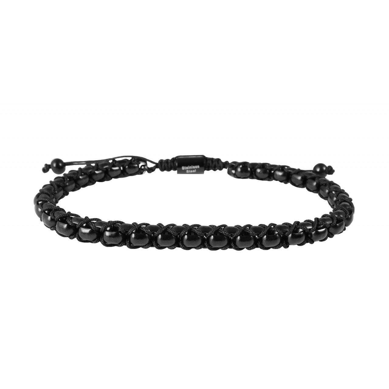 Akzent® Pulsera Svend – Em Aço Inoxidável com Nó Deslizante, Diferentes Versões