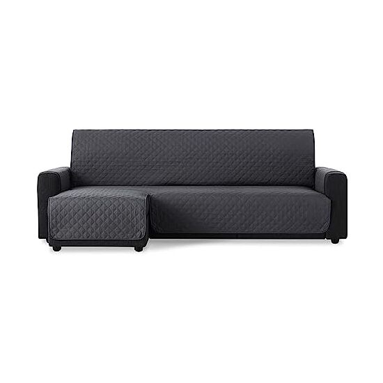 MAXIFUNDAS - Funda de Sofá Chaise Longue Acolchado para Brazo Izquierdo y Brazo Derecho - Funda de Sofá Extrasuave con Cintas Traseras Ajuste perfecto - Funda de Sillón una Plaza Relax - Funda Chaise Longue Protector Sofá - Funda Sofá Made in Spain