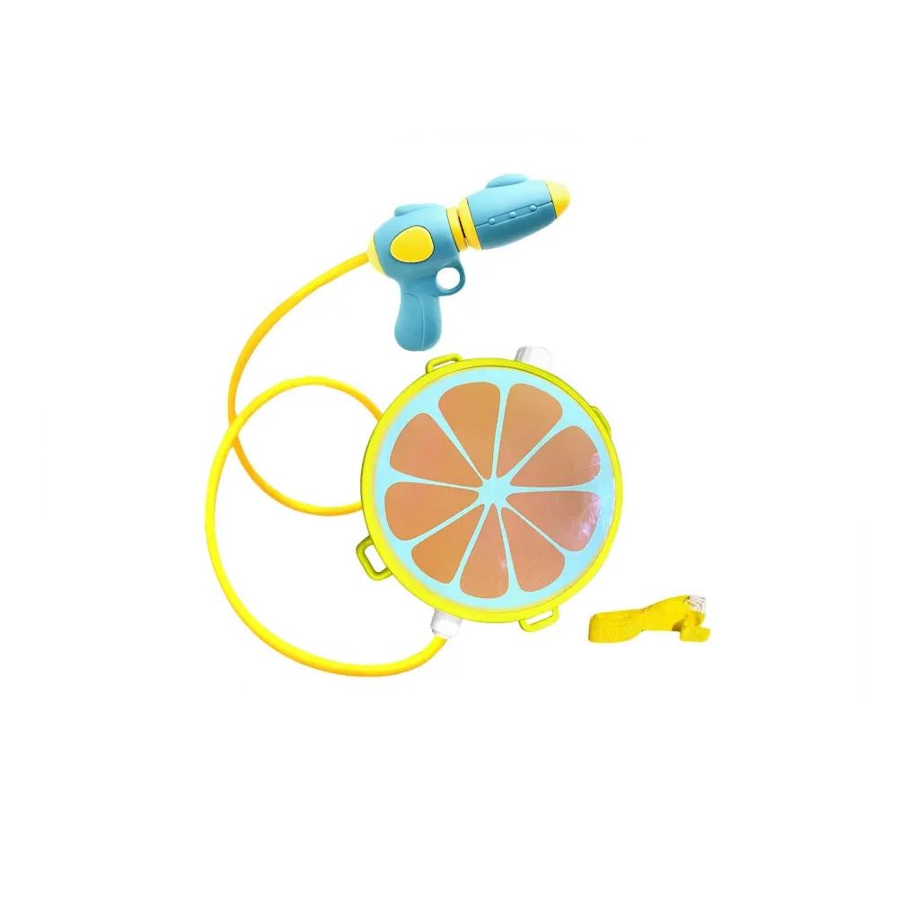 PLUSHOME Pistola De Agua 15.5X8.5CM ,Con Mochila 18.5x20cm Y Tubo de 70cm,disponible en 16 Dibujos Divertidos ,Perfecto Para Jugar En Piscina / Playa / Patio