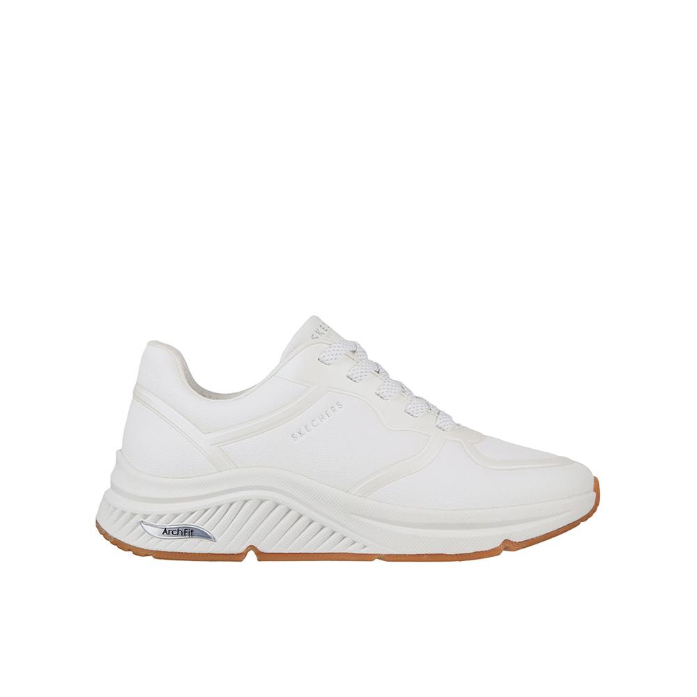 Skechers Arch Fit S-Miles - Mile Makers Zapatillas para mujer blancas en sintético 85832